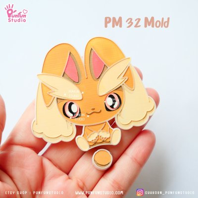 Poke Mix Mold Set L / 12 Molds / Pokemold / Silicone Mold / Epoxy Resin / Food