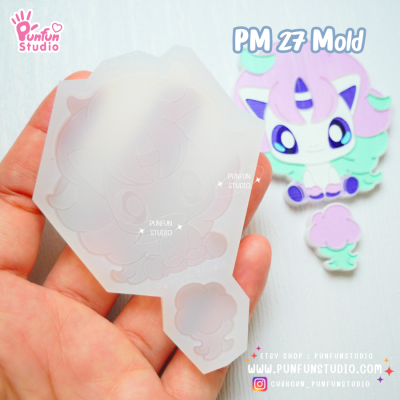 Poke Mix Mold Set I / 12 Molds / Pokemold / Silicone Mold