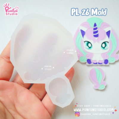 Poke Mix Mold Set I / 12 Molds / Pokemold / Silicone Mold