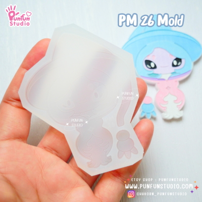 Poke Mix Mold Set I / 12 Molds / Pokemold / Silicone Mold