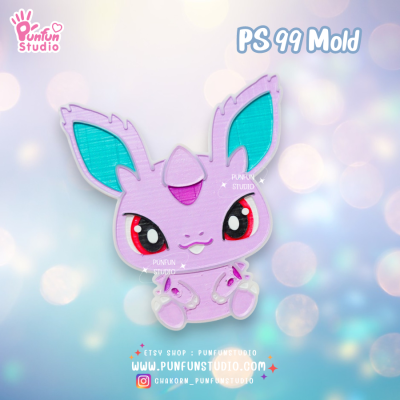Poke Mix Mold Set I / 12 Molds / Pokemold / Silicone Mold