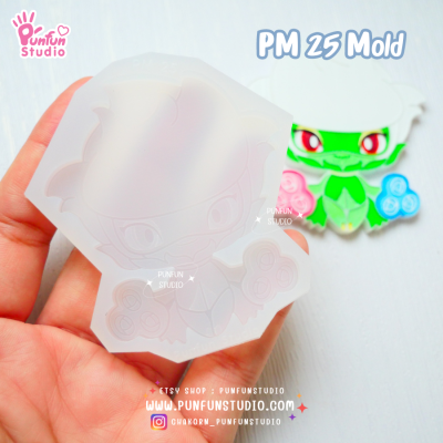 Poke Mix Mold Set I / 12 Molds / Pokemold / Silicone Mold