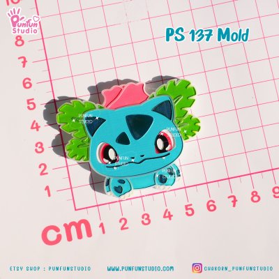 Poke Mix Mold Set K / 12 Molds / Pokemold / Silicone Mold / Epoxy Resin / Food
