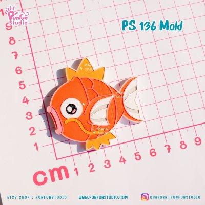 Poke Mix Mold Set K / 12 Molds / Pokemold / Silicone Mold / Epoxy Resin / Food