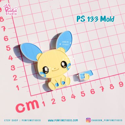 Poke Mix Mold Set K / 12 Molds / Pokemold / Silicone Mold / Epoxy Resin / Food