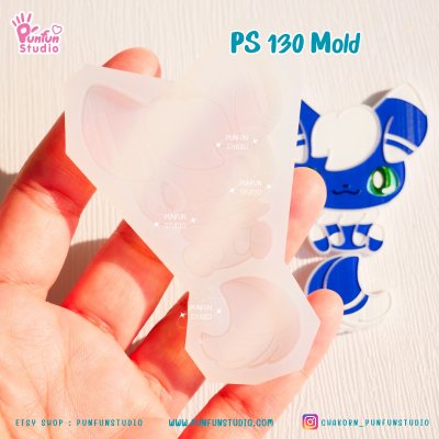 Poke Mix Mold Set K / 12 Molds / Pokemold / Silicone Mold / Epoxy Resin / Food