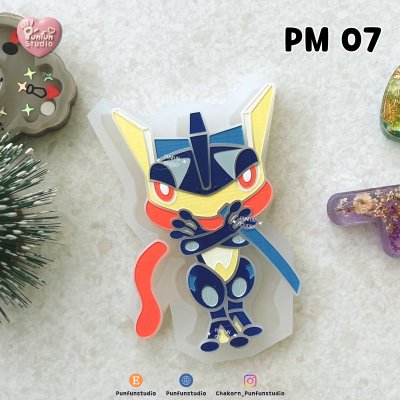 Poke Mix Mold Set C / 12 Molds / Pokemold / Silicone Mold