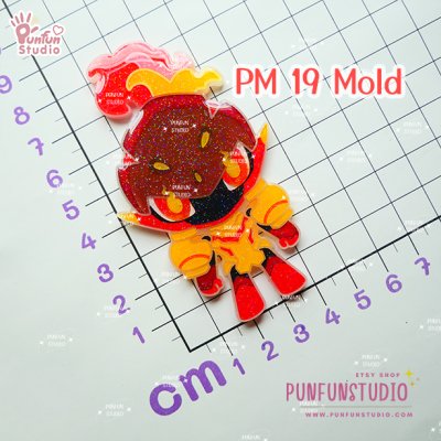 Poke Mix Mold Set E / 12 Molds / Pokemold / Silicone Mold