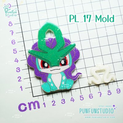 Poke Mix Mold Set E / 12 Molds / Pokemold / Silicone Mold