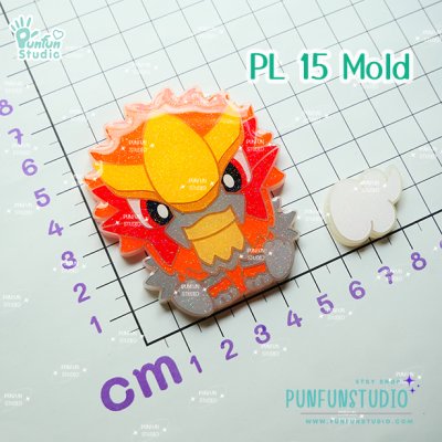 Poke Mix Mold Set E / 12 Molds / Pokemold / Silicone Mold