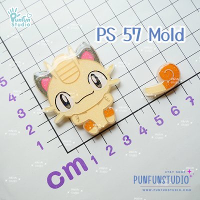 Poke Mix Mold Set E / 12 Molds / Pokemold / Silicone Mold