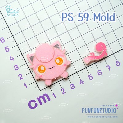 Poke Mix Mold Set E / 12 Molds / Pokemold / Silicone Mold