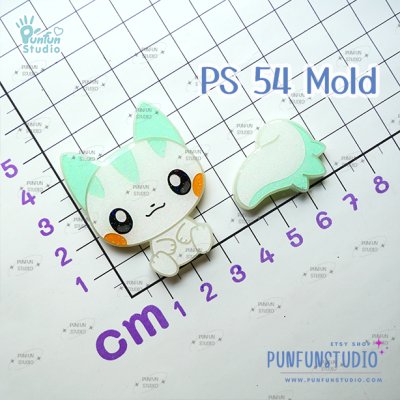 Poke Mix Mold Set E / 12 Molds / Pokemold / Silicone Mold