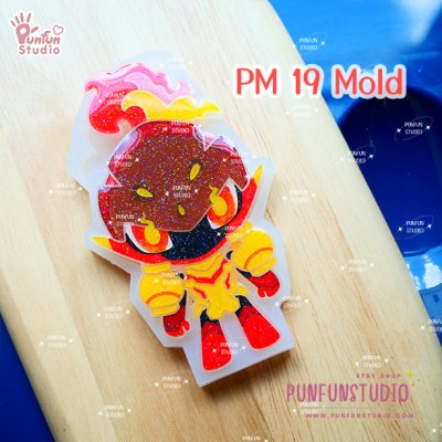 Poke Mix Mold Set E / 12 Molds / Pokemold / Silicone Mold