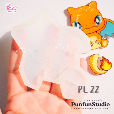 Poke Mix Mold Set G / 12 Molds / Pokemold / Silicone Mold