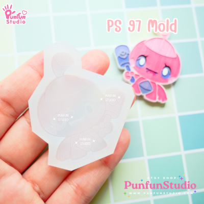 Poke Mix Mold Set H / 12 Molds / Pokemold / Silicone Mold