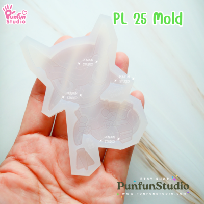 Poke Mix Mold Set H / 12 Molds / Pokemold / Silicone Mold