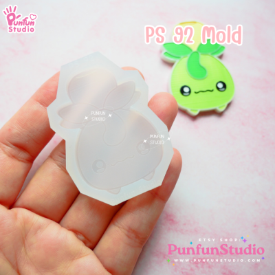 Poke Mix Mold Set H / 12 Molds / Pokemold / Silicone Mold