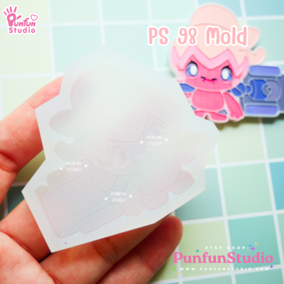 Poke Mix Mold Set H / 12 Molds / Pokemold / Silicone Mold