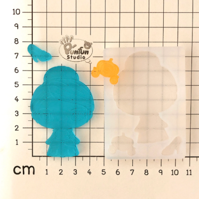 Princess Ariel, Ella Molds / Little Mermaid / Silicone Mold