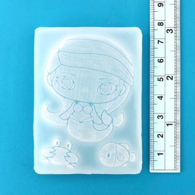 Princess Ariel, Ella Molds / Little Mermaid / Silicone Mold