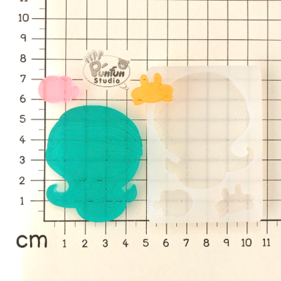 Princess Ariel, Ella Molds / Little Mermaid / Silicone Mold