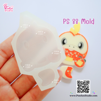 PS 86-89 + PAM 251-254 Horizon Pokemolds Set / 8 Molds + Free Special Mold PS 90 / Trainer / Painting Anime Mold / Silicone Mold