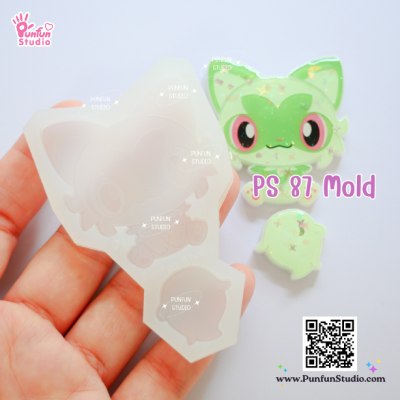 PS 86-89 + PAM 251-254 Horizon Pokemolds Set / 8 Molds + Free Special Mold PS 90 / Trainer / Painting Anime Mold / Silicone Mold