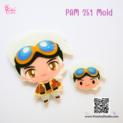 PS 86-89 + PAM 251-254 Horizon Pokemolds Set / 8 Molds + Free Special Mold PS 90 / Trainer / Painting Anime Mold / Silicone Mold