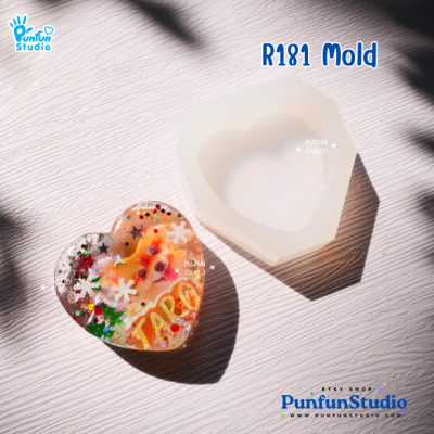 R181 Heart Mold