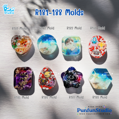 R181-188 Classic Shape Molds