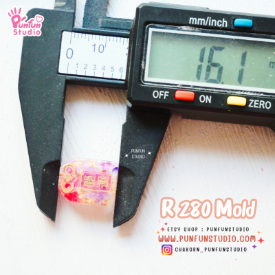 R280 Omamori Tiny Mold / Tiny Mold / UV Resin Mold / Earring Mold / Pendant Mold
