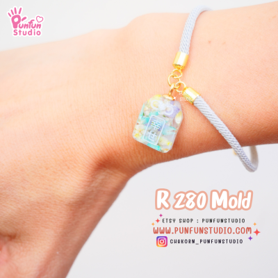 R280 Omamori Tiny Mold / Tiny Mold / UV Resin Mold / Earring Mold / Pendant Mold