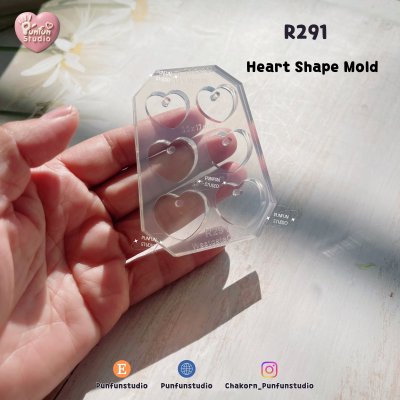 R291-R294  UV Resin Mold / Earring Mold / Pendant Mold