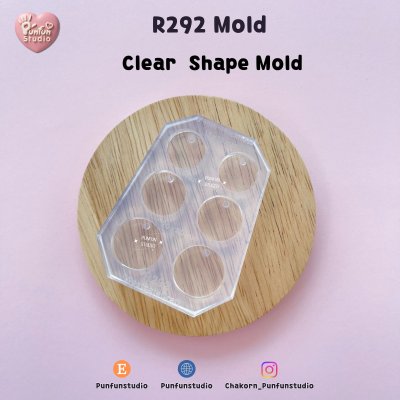 R291-R294  UV Resin Mold / Earring Mold / Pendant Mold