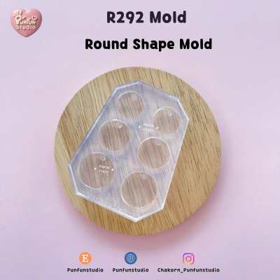 R291-R294  UV Resin Mold / Earring Mold / Pendant Mold