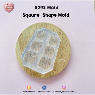 R291-R294  UV Resin Mold / Earring Mold / Pendant Mold