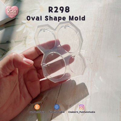 R295-R298 UV Resin Mold / Earring Mold / Pendant Mold