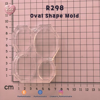 R295-R298 UV Resin Mold / Earring Mold / Pendant Mold