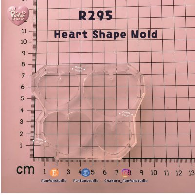 R295-R298 UV Resin Mold / Earring Mold / Pendant Mold