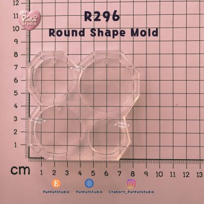 R295-R298 UV Resin Mold / Earring Mold / Pendant Mold