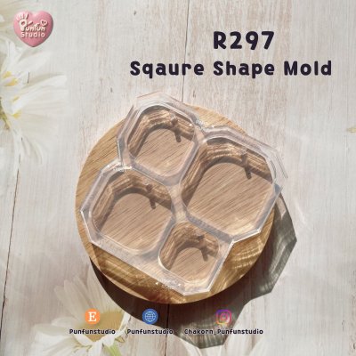 R295-R298 UV Resin Mold / Earring Mold / Pendant Mold