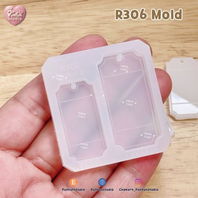 R305, R306 Ticket Mold C / Ticket Mold / Silicone Mold