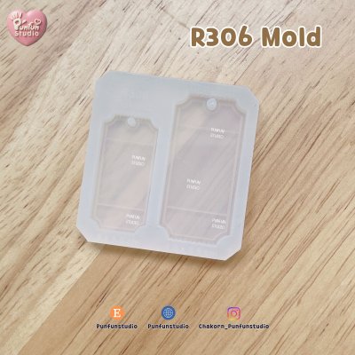 R305, R306 Ticket Mold C / Ticket Mold / Silicone Mold