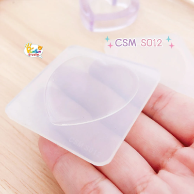 S012/2 Heart Shaker Mold , CSM S012 / Shaker Mold / Cover Sheet Mold / Silicone Mold