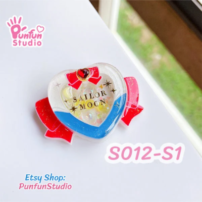 S012-P1, S012-P2,S012-S1 Heart Shaker Mold / Shaker Mold / Silicone Mold