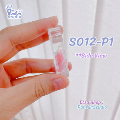 S012-P1, S012-P2 Heart Shaker Mold / Shaker Mold / Silicone Mold