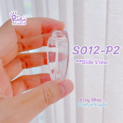 S012-P1, S012-P2 Heart Shaker Mold / Shaker Mold / Silicone Mold