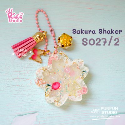 S027/2 Sakura Shaker Mold,CSM S027 / Shaker Mold / Cover Sheet Mold /  Silicone Mold