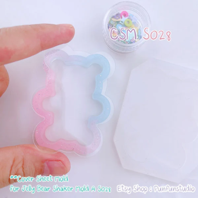 Sitting Bear Shaker Mold A